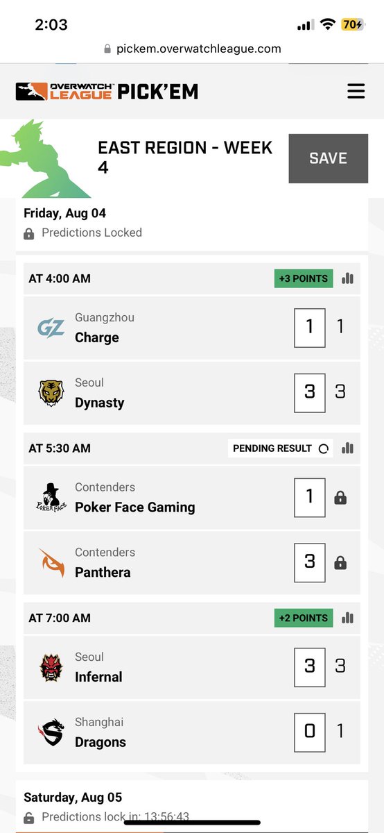Yorkxpi's tweet photo. 2 maps away from perfect apac pickems https://t.co/wRPeYS9rjp
