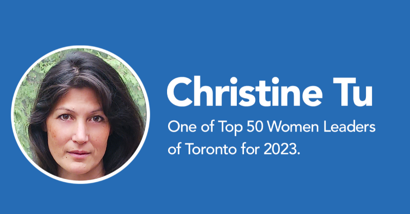 regionofpeel's tweet photo. Peel Region's Christine Tu is one of Top 50 Women Leaders of Toronto for 2023.

Read more on our website 👇