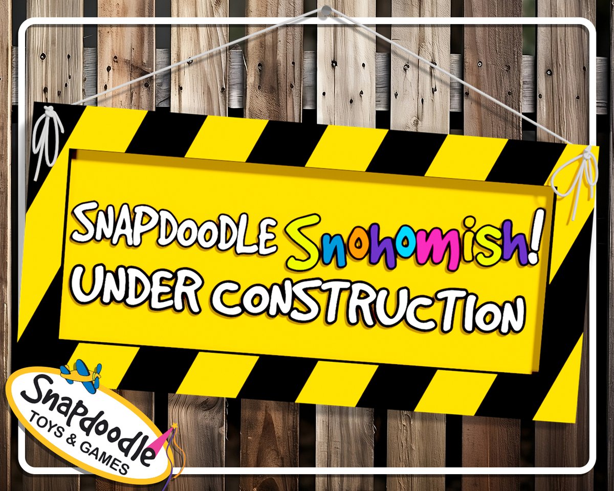SnapdoodleToys's tweet photo. We're so excited to announce that we'll be joining the Snohomish community very soon with a brand new Snapdoodle location! Stay tuned for more updates! ❤️ https://t.co/WCLsUQApxI
