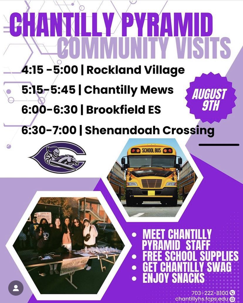 Amy Goodloe (@drgoodloe) on Twitter photo We are looking forward to seeing our <a href="/Chantilly_HS/">Chantilly High School</a> families on August 9! π #LeadtheCHARGE We are looking forward to seeing our <a href="/Chantilly_HS/">Chantilly High School</a> families on August 9! π #LeadtheCHARGE