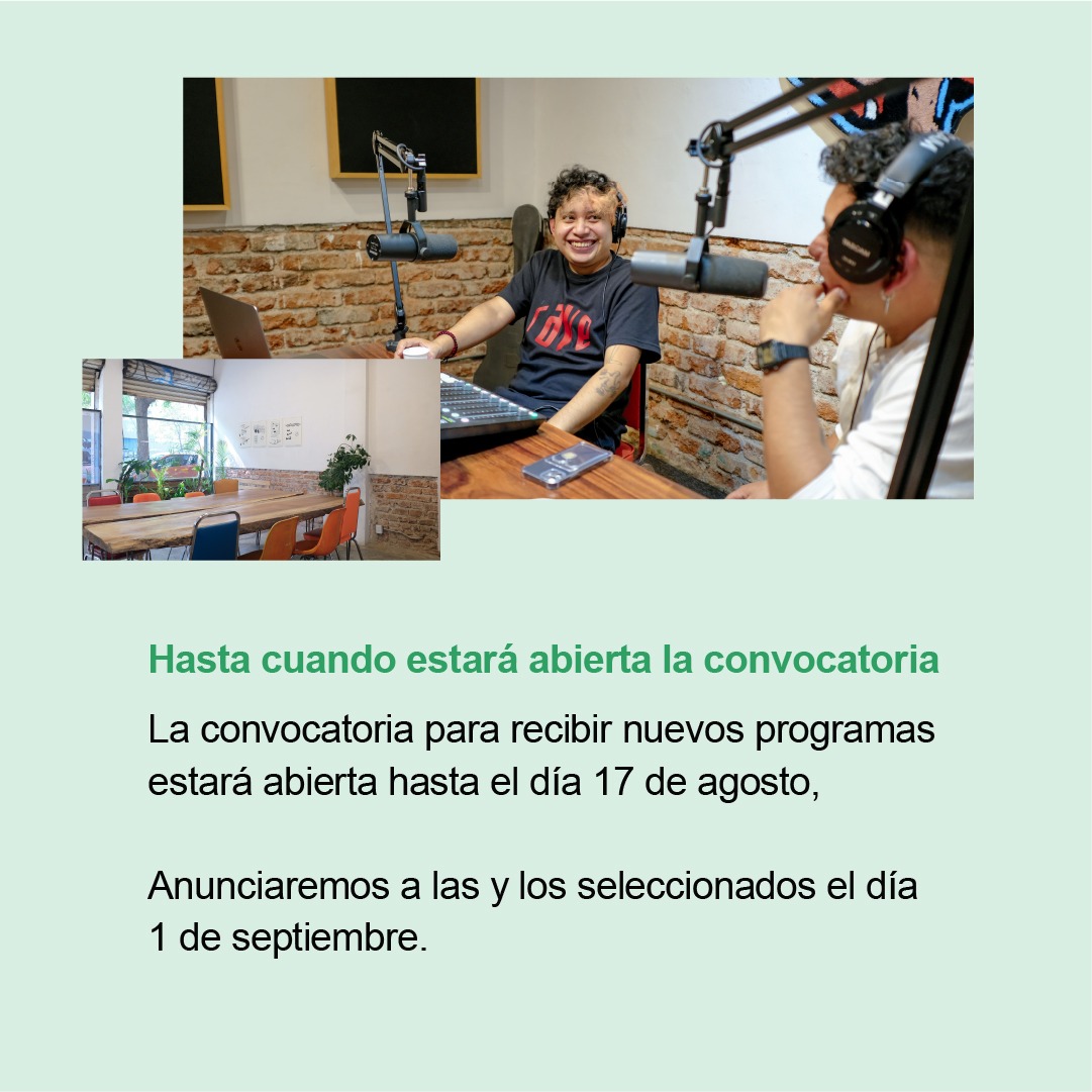 ¿Aun no has aplicado? Radio Nopal esta abriendo la convocatoria para nuevos programas ¿Tienes una propuesta única? mandala 👉🏽linktr.ee/radio_nopal

En esta edición daremos prioridadad a propuestas musicales basadas en #CDMX 🔥

📅 La convocatoria cierra el 17 de agosto de 2023.