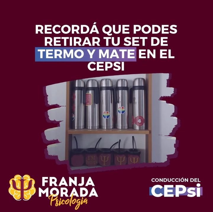 Seguimos transformando la Facultad 💪🏻

Gracias a la autogestión de los servicios, conseguimos un nuevo dispenser de agua caliente para que tus mates te sigan acompañando en cada cursada🧉

Queremos que en la facu también te sientas como en tu casa 🏠