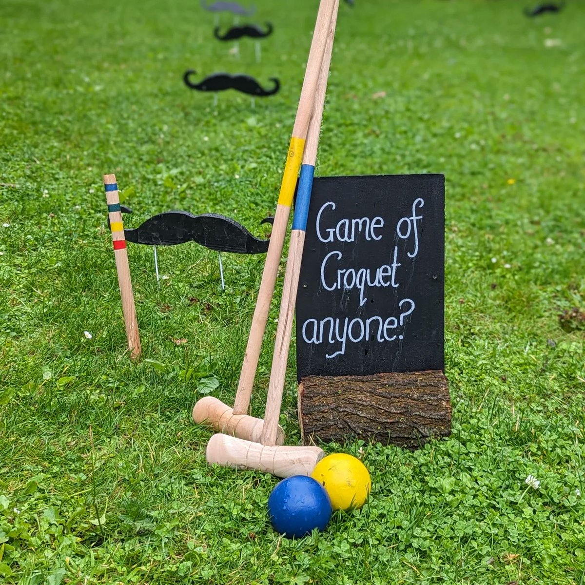 We're celebrating Elgar's fabulous moustache in our croquet for kids this summer!

Find out more about visiting The Firs with kids here: nationaltrust.org.uk/the-firs

#summerofplay #moustache #croquet