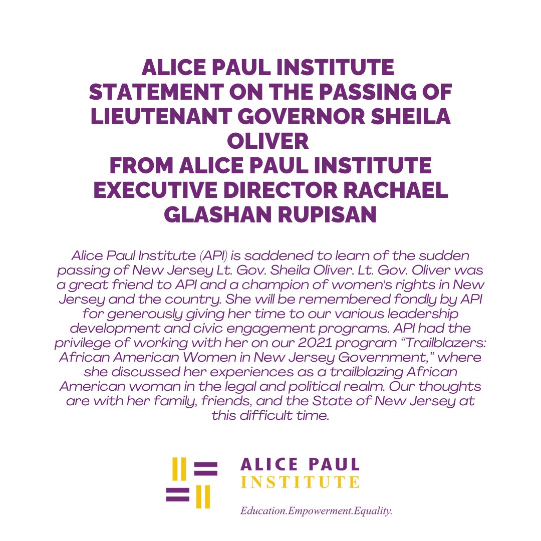 Alice Paul Institute tweet media