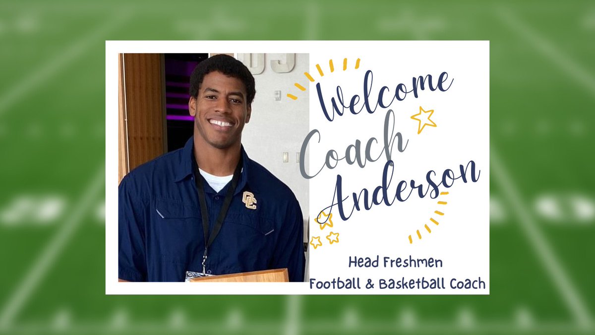 O’Connor HS Athletics (@ocathletics1819) on Twitter photo He's not new to the game ...
Coach Malesky has announced the newest head coach for the freshmen teams! Congratulations <a href="/CoachAnderson__/">Coach Anderson</a>! 🙌 He's not new to the game ...
Coach Malesky has announced the newest head coach for the freshmen teams! Congratulations <a href="/CoachAnderson__/">Coach Anderson</a>! 🙌