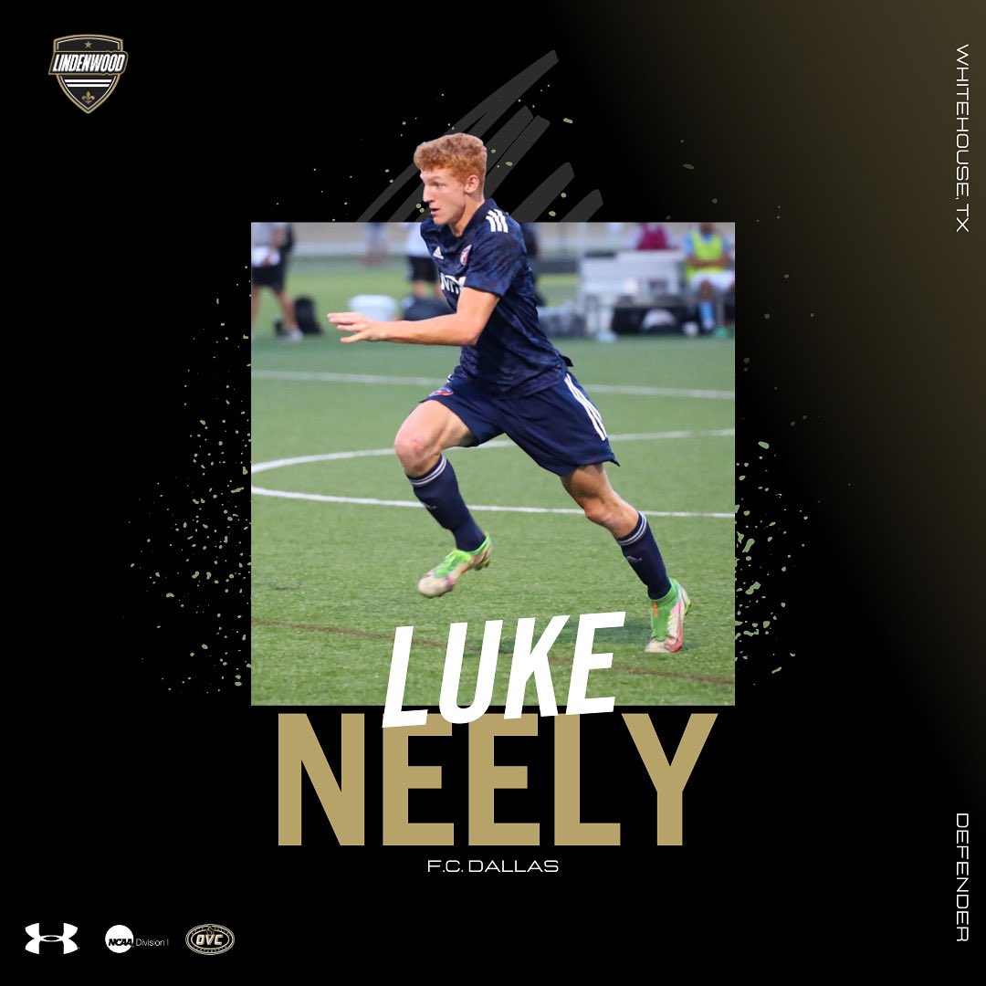 Up next is Luke Neely. 

Luke joins the program by way of Whitehouse, TX. The freshman defender spent his youth career playing for FC Dallas. 

#OneRoar #LUMSOC