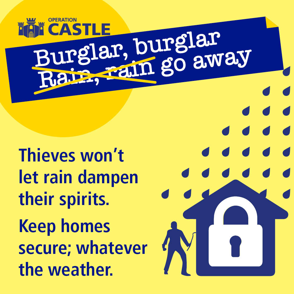 GMPGorton's tweet photo. •#OpCastle | Make life harder for burglars when you’re out and about enjoying the sunshine – keep your windows and doors closed and locked. More crime prevention advice here: https://t.co/jUOfDmyyNW https://t.co/Fl73O5HGtc