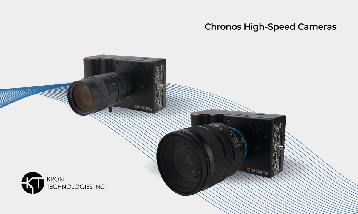 ChronosCameras's tweet photo. Our high-speed cameras offer an all-in-one, high-definition, high-frame-rate solution that empowers data analysis from some of the top R&D and Aerospace facilities, Universities, and Media Producers in the world.
Discover here: https://t.co/6VzK1ZYDDN
#chronoscameras #highspeed https://t.co/gXVIQgXLyW