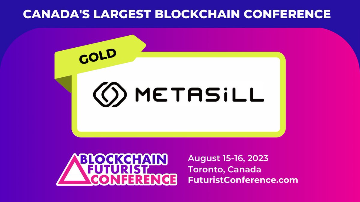 Blockchain Futurist Conference (@futurist_conf) on Twitter photo π’ <a href="/metasill/">MetaSill - Digital Art Displays for NFT and AI</a> is an Official Gold Sponsor of Blockchain Futurist Conference π’
AI powered NFT Display, and Web3 Vending Machine π
π Catch them at #Futurist23
ποΈ August 15-16, 2023
π Toronto, Canada
Tickets β‘οΈ FuturistConference.com π π’ <a href="/metasill/">MetaSill - Digital Art Displays for NFT and AI</a> is an Official Gold Sponsor of Blockchain Futurist Conference π’
AI powered NFT Display, and Web3 Vending Machine π
π Catch them at #Futurist23
ποΈ August 15-16, 2023
π Toronto, Canada
Tickets β‘οΈ FuturistConference.com π