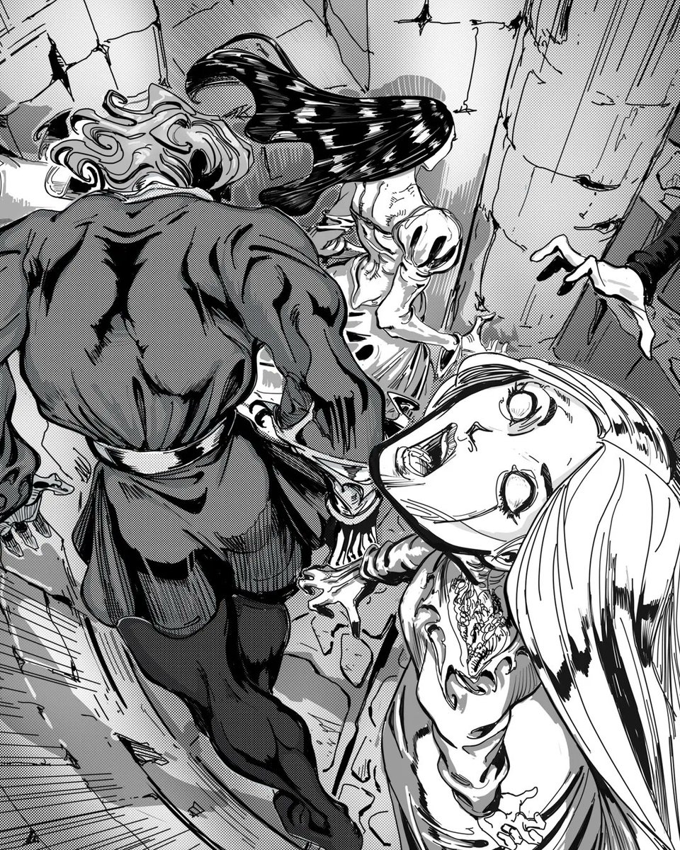 KrakomStudios's tweet photo. NO ESCAPE FROM ZABRINA!

LOVE DEATH EAT REPEAT...
A Zombie comic series like you've NEVER seen before!

Available Sept 13 on @globalcomix

Art: D. Stamadianos
Support: @indiecomicszone

#lovedeatheatrepeat #ladyz #zombies #zombiecomic #sficool #indiecomics #darkart  #gothgirl https://t.co/XbXAWrU5BH