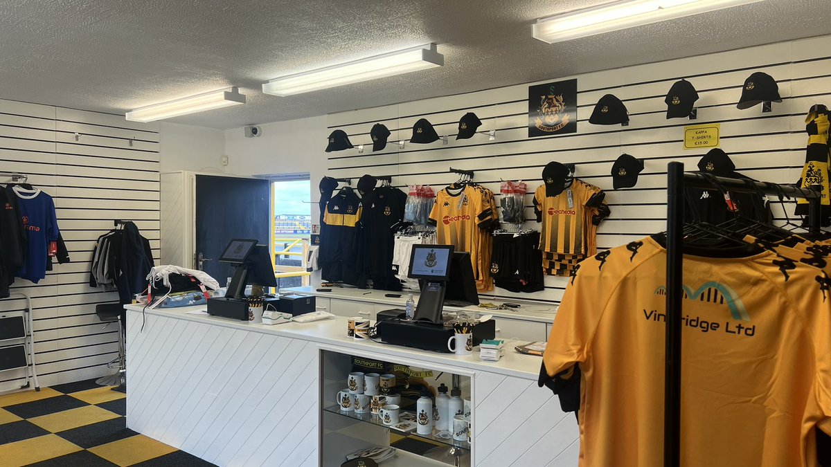 🛍️ A reminder that the club shop is open from 10AM tomrorow, and we ask that any supporters requiring help with Season Tickets &amp; Flexi Tickets arrive before 1PM, to avoid long queues closer to kick-off.