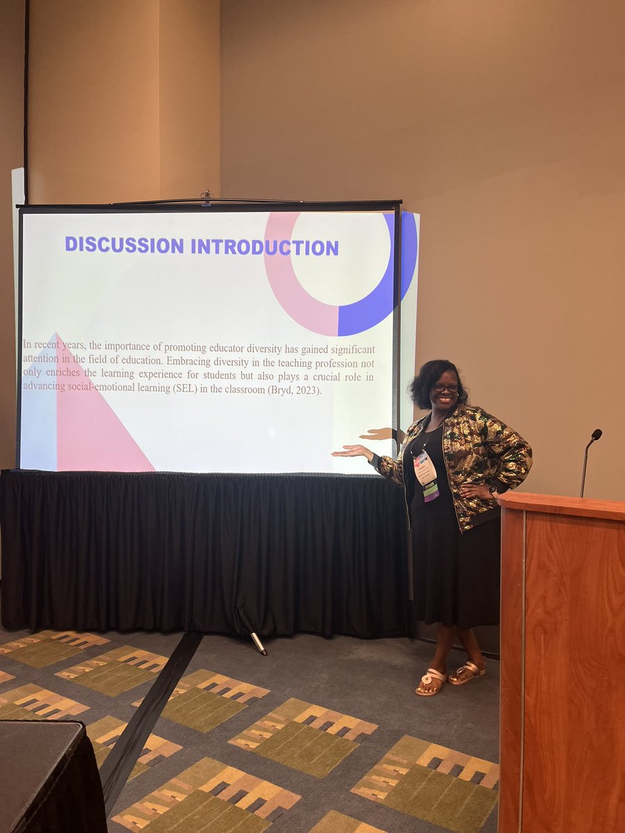 Looking for ways to promote educator diversity? Join us now! Room 149A #APA2023 #div1