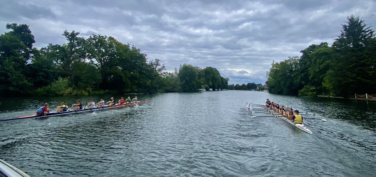 PangCollRowing's tweet photo. Week 2 of the Pangbourne Summer Rowing Camps is complete! Another fun filled week of progress and improvement. Well done to rowers and big thanks to the coaches. Enjoy the rest of the summer! #PangCollRowing #SummerCamp https://t.co/SM5uIHAptb