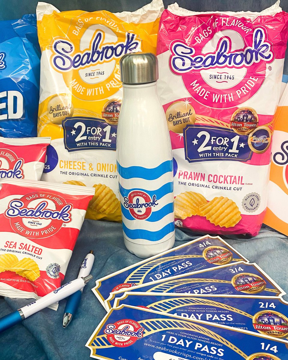 Due to a technical glitch we are rerunning our Seabrook Crisps and Alton Towers win it Wednesday as a WEEKEND WIN! 🤩

For your chance to win, tell us what your favourite crisp flavour is? 😋

Ends 23:59 06.08.23 T&amp;Cs apply fal.cn/3AtM7