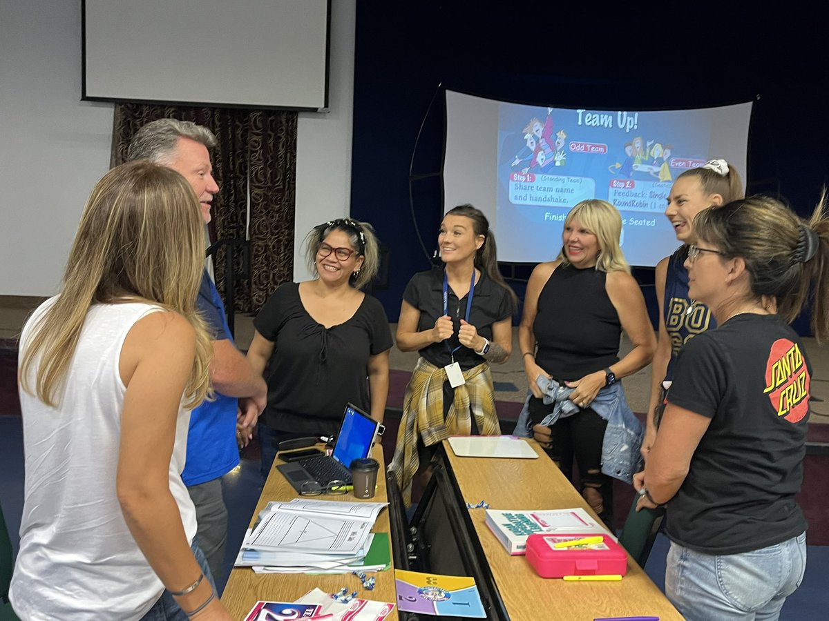 Building classroom community through Teambuilding with these fabulous Las Vegas teacher from Quest Prep Academy.