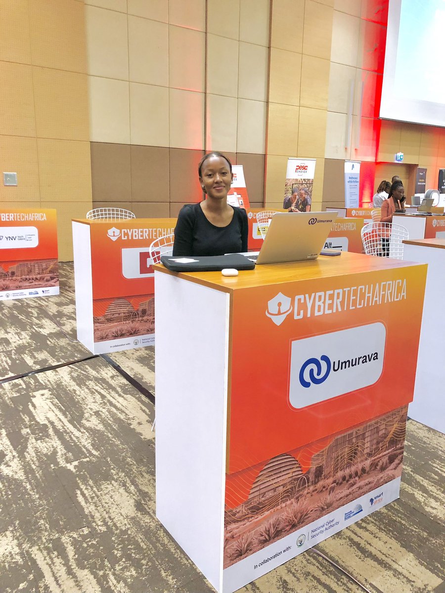 I got a chance to attend #CyberTechAfrica event, representing Umurava as an opportunity to showcase our products&amp;services to companies and org. Takeaways: Data is vital for technology compliance and fostering innovation. It was also my pleasure to meet Gary Bennett fromTek Expert