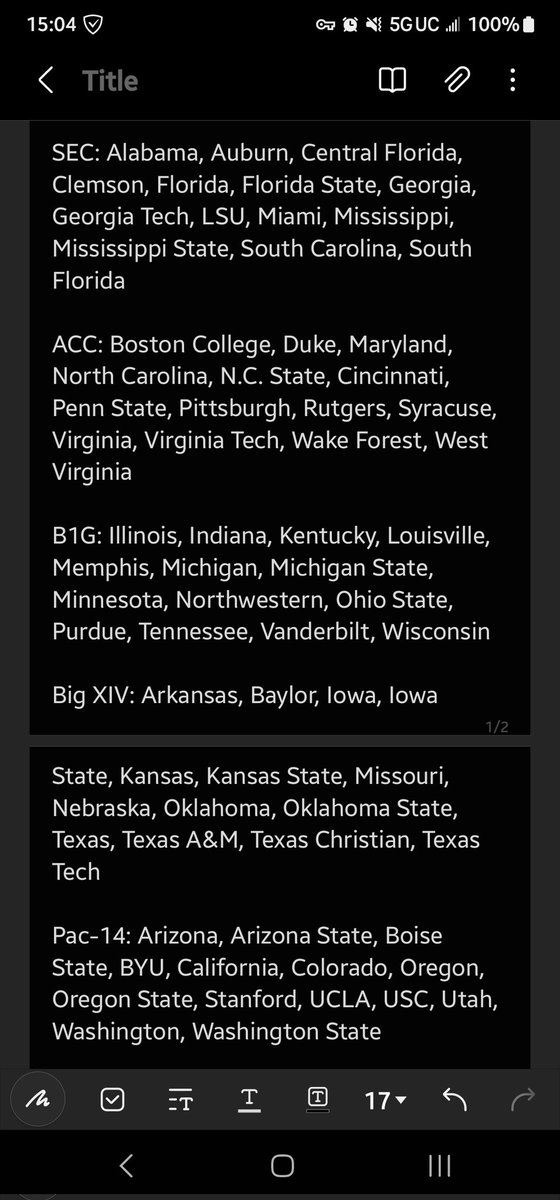 TheTwoFifteen's tweet photo. Just do this. It's literally that simple. What's wrong with this?

#ncaaf #collegefootball #football #ncaa #nil #greed #acc #sec #b1g #bigxii #bigxiv #pac12 #pac14 https://t.co/lsCTIqccro