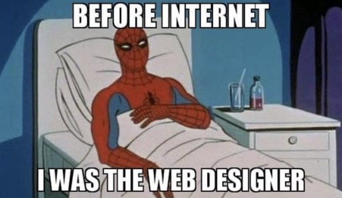 SaveProDesigns's tweet photo. 🕸️👨‍💻😂 https://t.co/RXUBZM8Cak