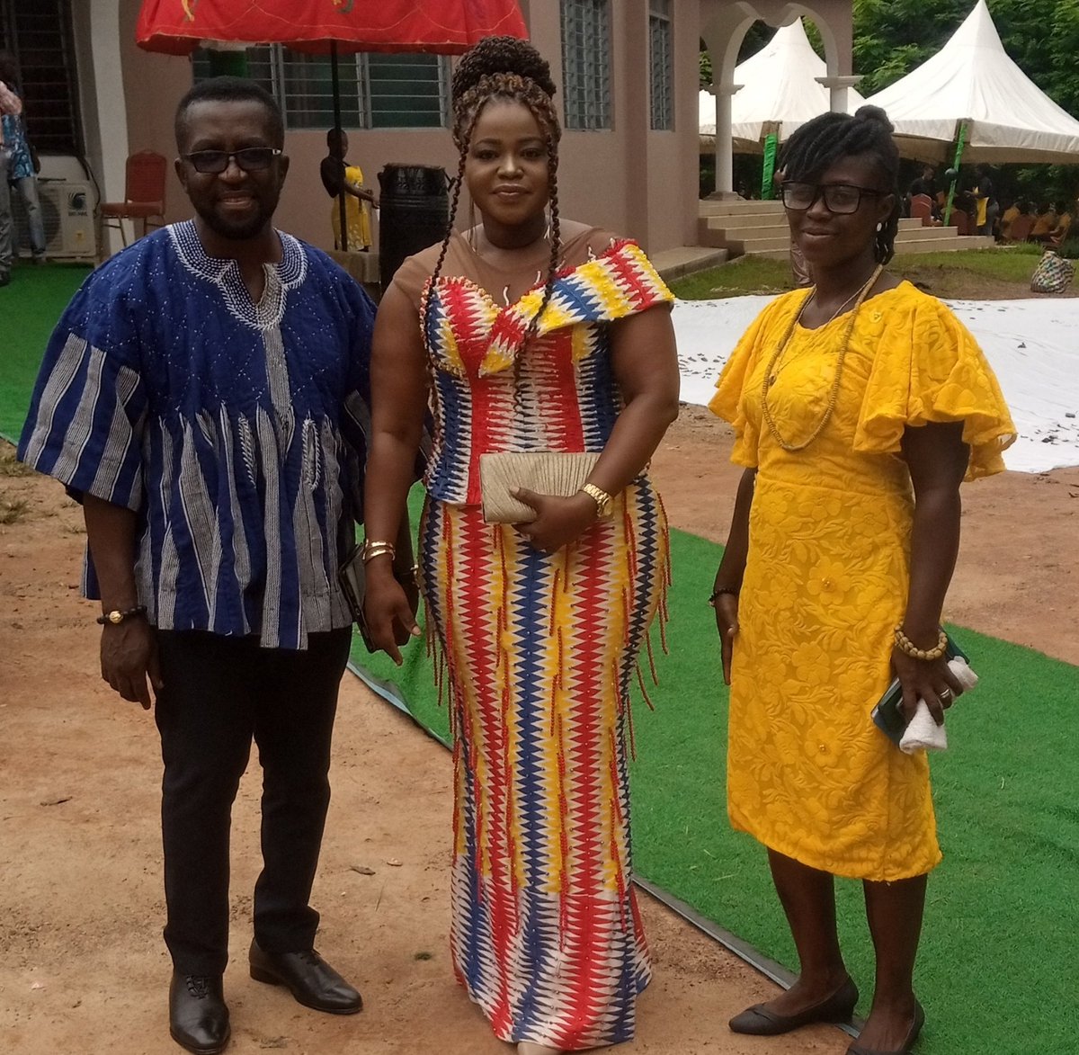 MARIONNES2's tweet photo. Launch of Sefwi Wiawso Elluo Festival 2023. Her Excellency was there live, ladyMarion Nana Efua Serwah Akoto Brakatu Okoh-Owusu @_GHSofficial. Representing RHD together with HRH Michael Awuah-Baah  &amp; HRH Emelia Boateng, Chief Pharm &amp; Supply Manager for @_wnrhd https://t.co/WCRpGDFlpQ