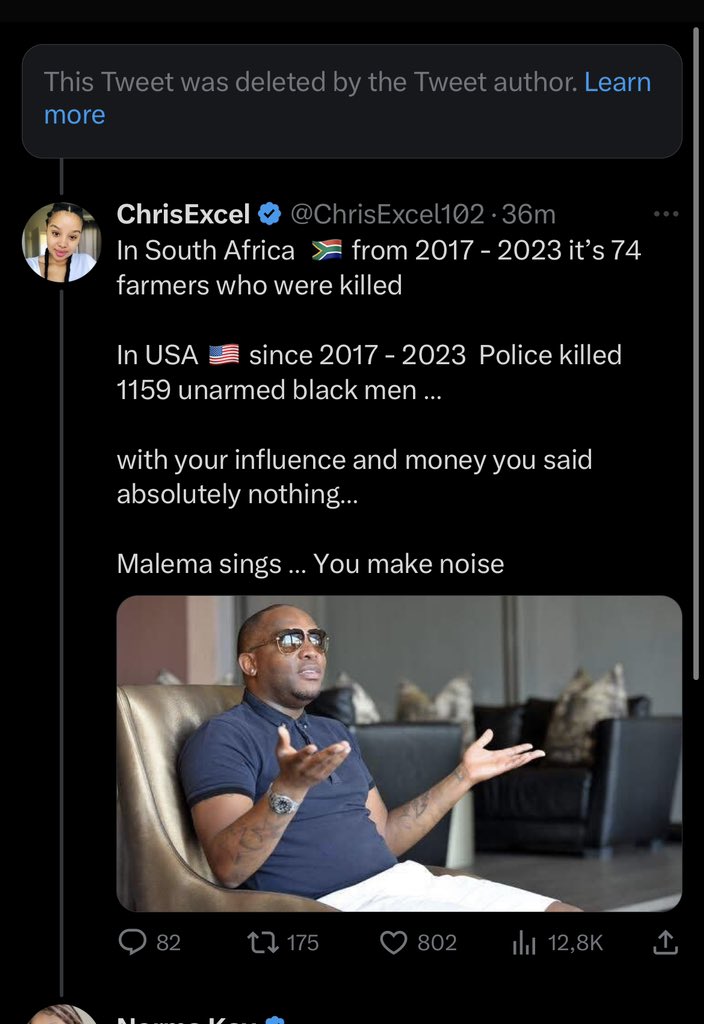 ChrisExcel102's tweet image. I spoke good English once in my life and Elon Musk deleted the tweet…