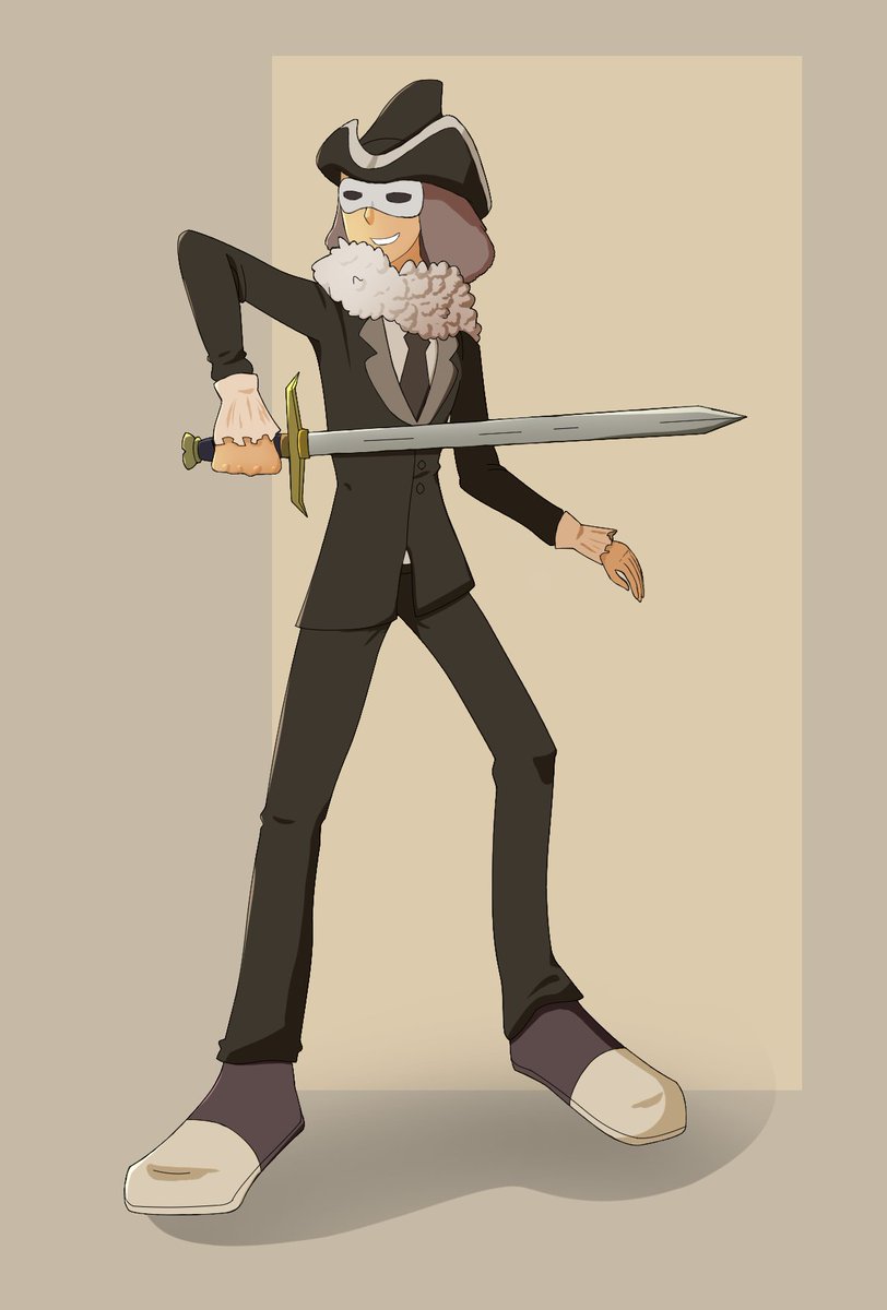 hoooodclover's tweet photo. Fanart de Descole, provenant de la série de jeux des Professeur Layton ! https://t.co/iDw7O4UApu