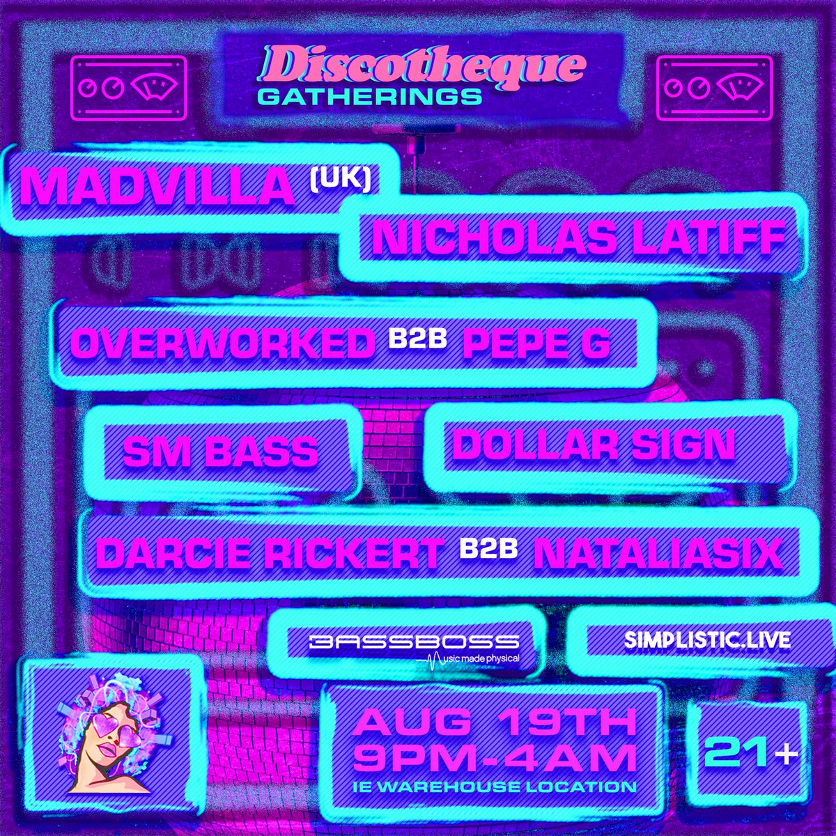 We are back August 19 with <a href="/MADVILLA_UK/">MADVILLA</a> !! 🥵😮‍💨 Ticket link in bio!!