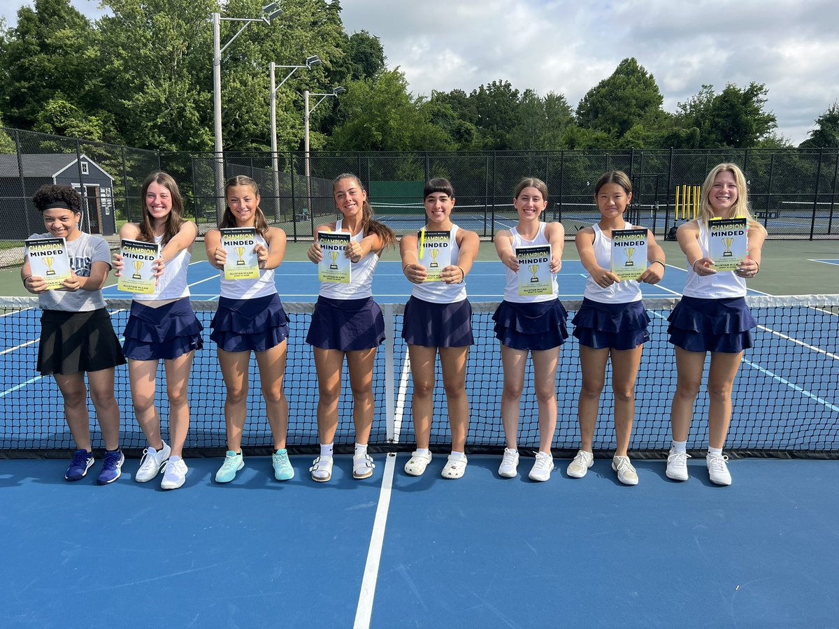 TNassief's tweet photo. Thank you @AllistairMcCaw for a great read, Champion Minded. Our tennis team read and enjoyed the book, so many valuable lessons! Keep the great work coming! https://t.co/yNVYYBVPdU