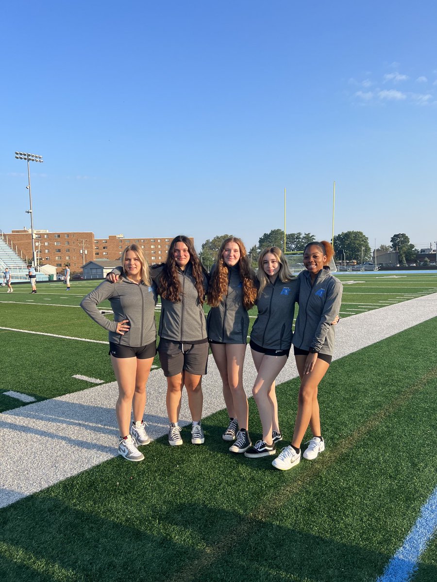 RebelSportsMed's tweet photo. This year’s Fall crew!  Missing a couple,  but already put in a lot hard work this summer.. we’re ready to bring on the season 💙💪🏼 https://t.co/vcBOVM1K8Z