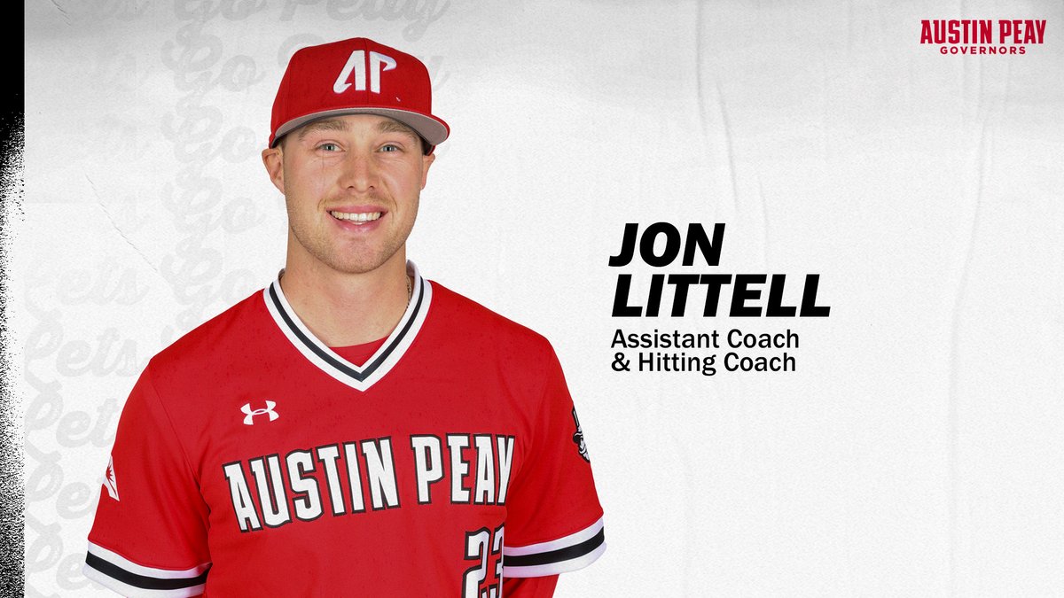 GovsBSB's tweet photo. "Jon is an elite coach, and he did a terrific job last season developing some of the best hitters in the country." - @coach_fanning 

High praise for Govs' hitting coach @jlittell13, who takes over for the 2023-24 season. 

#LetsGoPeay | #⃣🅱️🅰️🆖 https://t.co/WuFHRldF2V