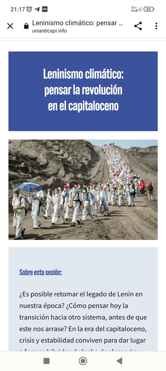 Victordl_Fuente's tweet photo. 🍀 Con todo el debate que se está dando estos días por aquí sobre colapso-decrecimiento, recuerdo que en la #UniAnticapi estarán los autores del que para mí es el mejor artículo sobre transición ecosocialista: Jodi Dean y Kai Heron.

Aquí podéis apuntaros:
https://t.co/8EgQhQ9X5I https://t.co/nysLUtYpYO