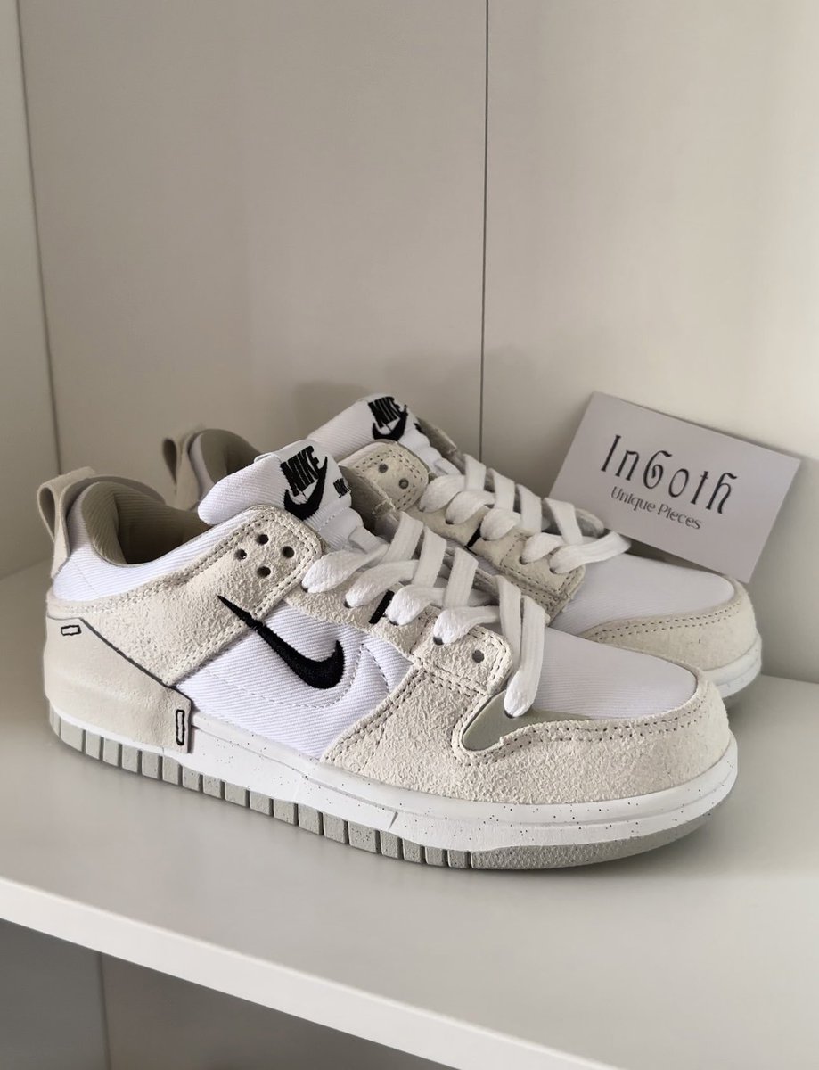 スニーカー Nike Dunk Low Disrupt 2 Pale Ivory Black (W) َ on X: