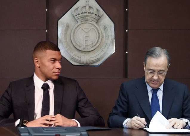 Rotten__Dave's tweet photo. El bueno de Kylian se hizo un blanqueamiento de manos. Claro guiño al Madrid. https://t.co/3eDnBNbH8w