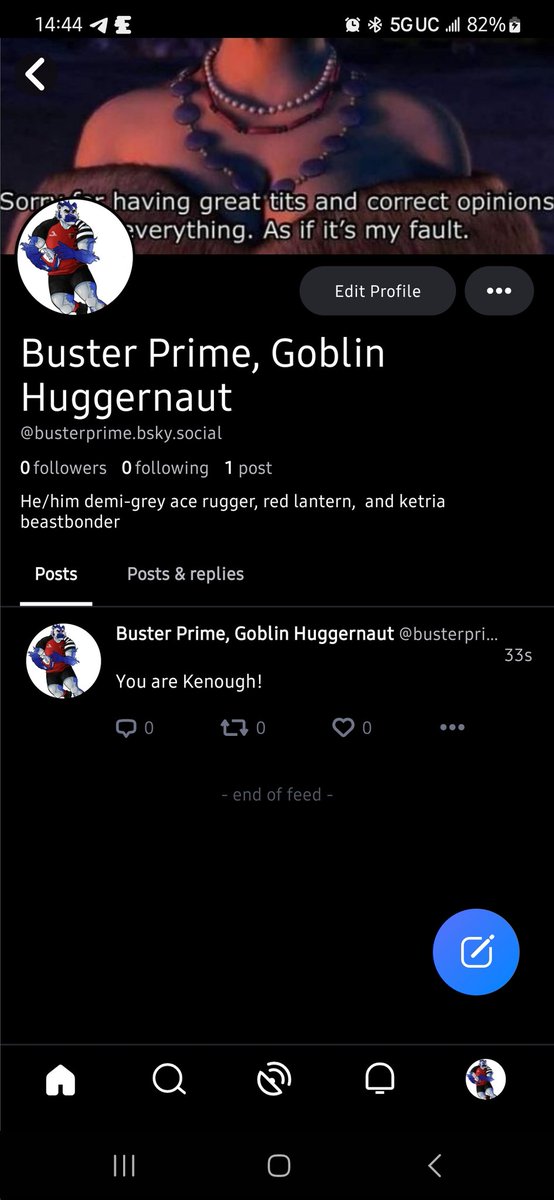 Buster Prime, Gobbieflock Shepherd tweet media