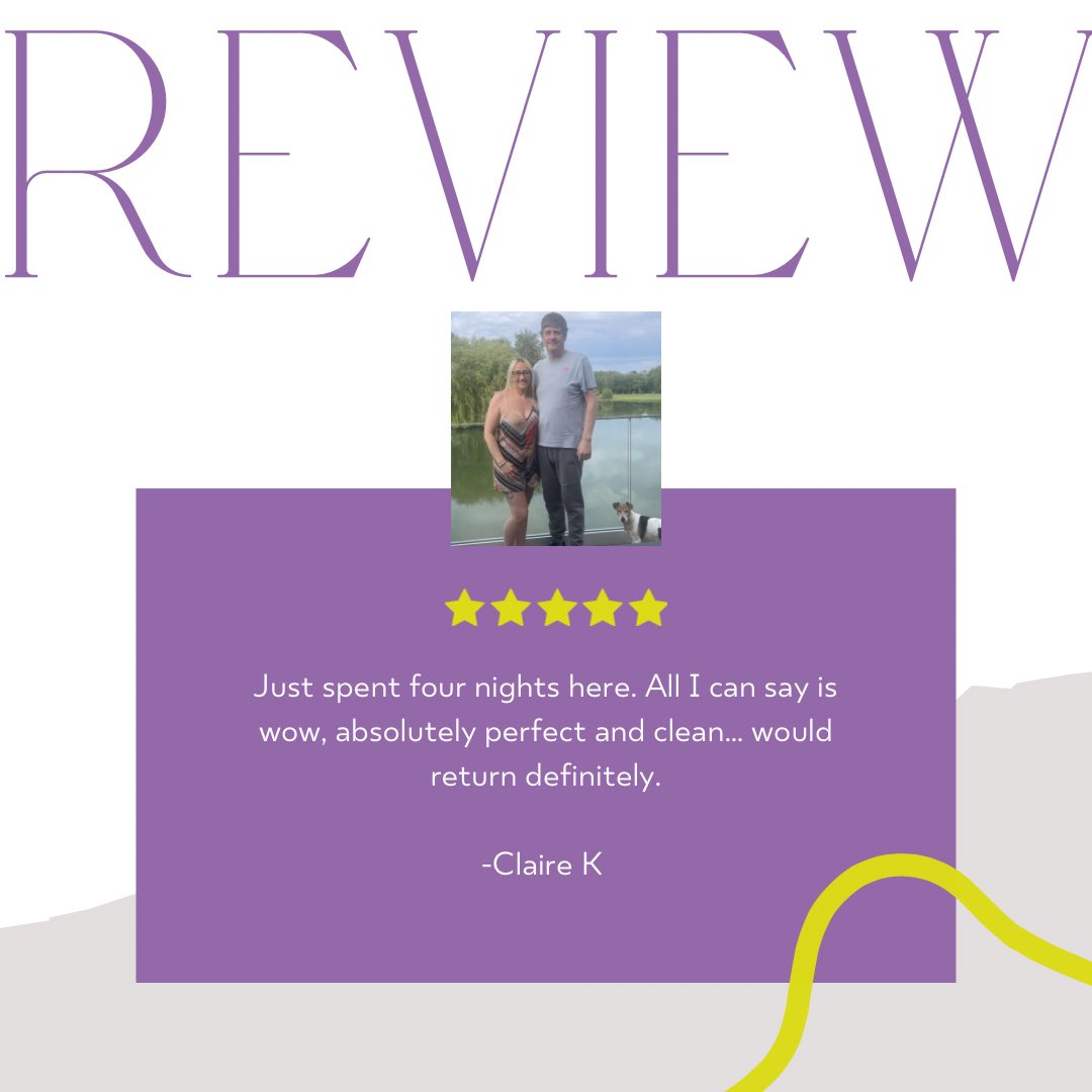 Another lovely review 💜

#ukholidays #disabledtravel #customerreview