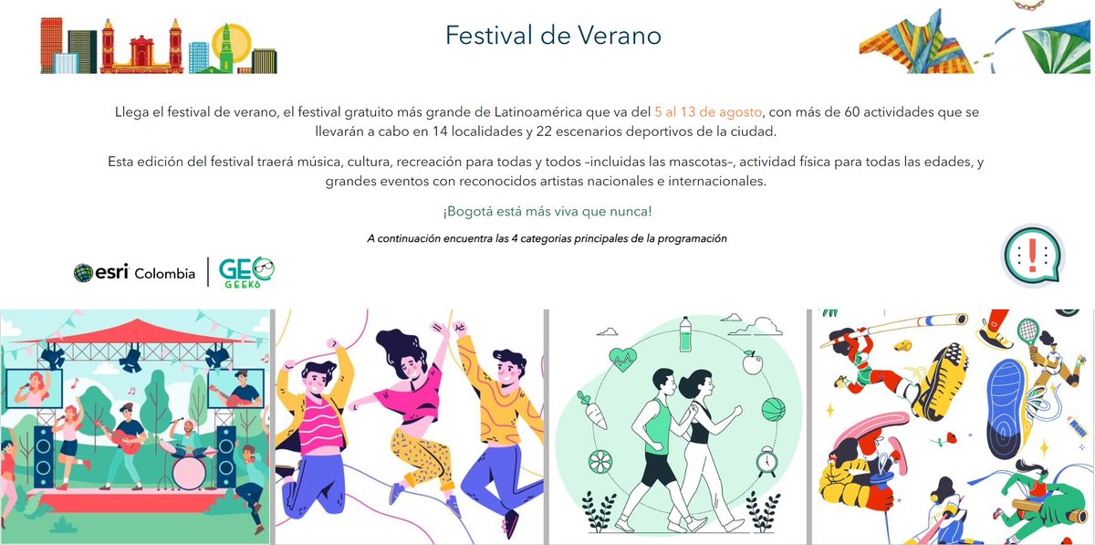 geo_geeks's tweet photo. #AppGeek | #Festivaldeverano
Disfruta de toda su programación en nuestra #App en la que conocerás las categorías principales y los eventos que van a realizarse.
¡EXPLORA AQUÍ! https://t.co/y6IaLj2quS
@esricolombia @alcaldiadebogota #eventos #verano #app https://t.co/wOGqh9K737