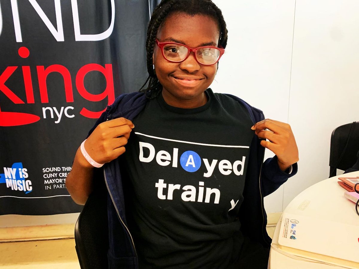 emwizzle's tweet photo. LOVED speaking on #SoundThinking's panel, which is an *amazing* program for #NYC teens interested in the #musicbiz.
Honored to be joined by @ivotedfestival artist #RoseAngel, S2 #podcast guest @HeyImJulia & more!
+Psyched to check my new fave band, #DelayedTrain. https://t.co/aLxumiD0IZ