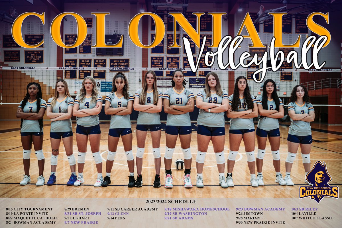 Our schedule! Please come out and support!