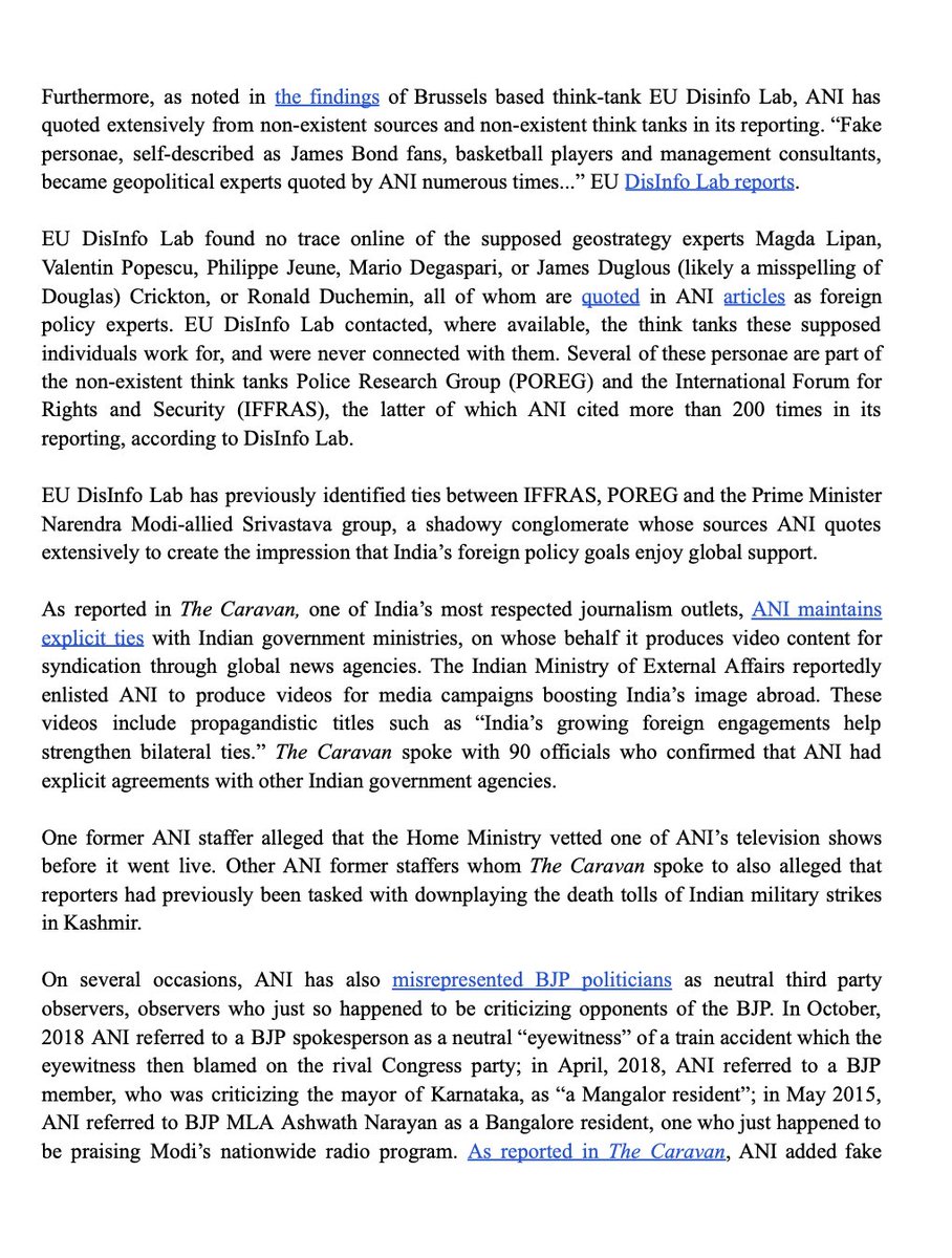 TutiPostNews's tweet photo. #BREAKING: International coalition of over 35 civil rights groups call on @thomsonreuters @ReutersPR @aagalloni to terminate its partnership & investment in @ANI due to its Islamophobic reporting & dissemination of @BJP4India propaganda.
#ReutersStopFundingHate #DivestFromANI https://t.co/IgzhUoe9oP