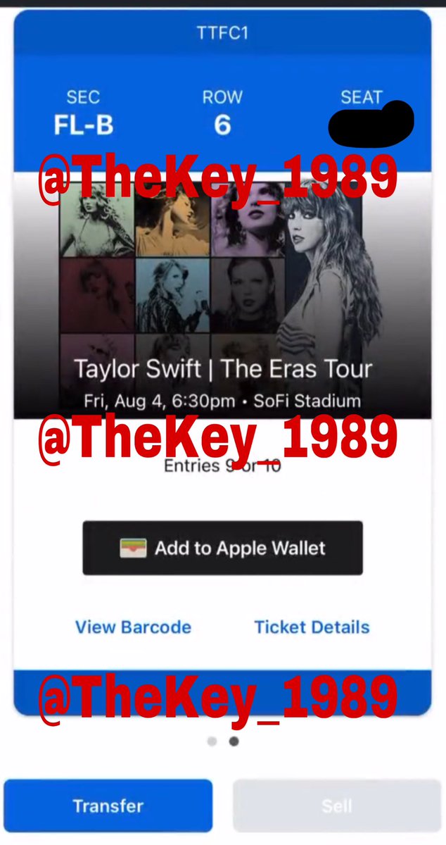 Eras Tour Resell tweet media