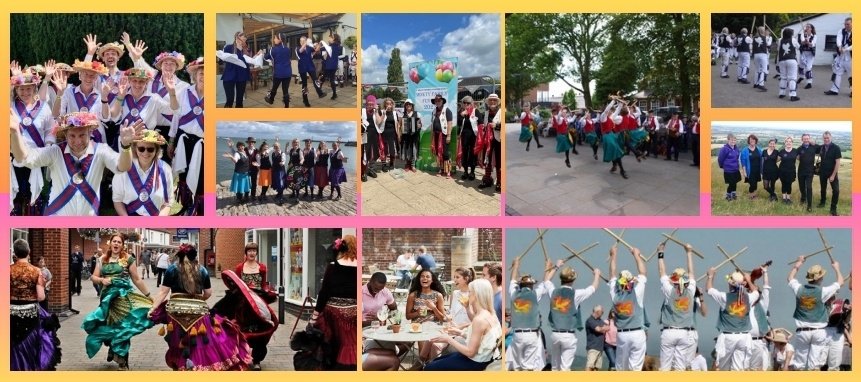 #WhiteHorseFolkFestival Day of Dance!
Dragon Hill, Wantage, Grove
Saturday 19 August
<a href="/SummertwnMorris/">Summertown Morris</a> <a href="/CryHavocMorris/">Cry Havoc Morris</a> @uffingtonwhh <a href="/AlfredsHead/">KingAlfredsHead</a> <a href="/kingswantage/">kingsarmswantage</a> <a href="/WantageDotCom/">Wantage</a> @WantageMayor <a href="/WantageTCM/">LoveWantage</a> <a href="/wantageherald/">Wantage Herald</a>