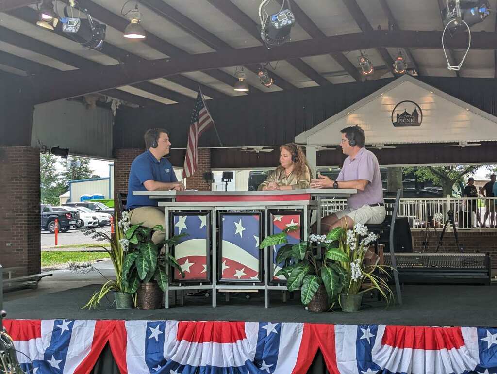 reneemshaw's tweet photo. Weโve got wall to wall coverage of the #fancyfarm143 political speaking event Tmrw. Tune in at 6:30/5:30 on @KET KY Edition for a preview + great stories abt WKY https://t.co/HfoQXeAsmW