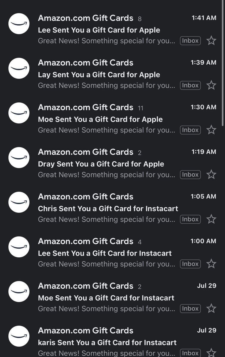 WhopIO's tweet image. You got free $2000 to spend at Apple, what are you getting?

This gift card loop went crazy @profit_lounge 🤣