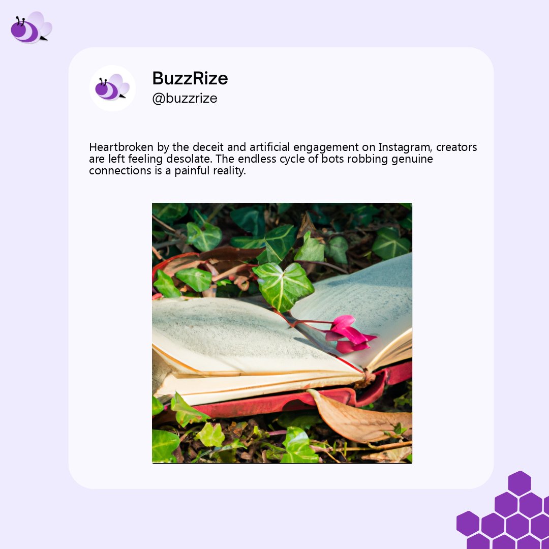 buzzrize's tweet image. Highlighting #FakeEngagement &amp;amp; #BotActivity on #Instagram in a sarcastic tone. Share your fav creator who might face a similar prob. We provide personalized mobile apps for better audience engagement, for free! #RiseWithBuzzRize. Check buzzrize.com for more info!