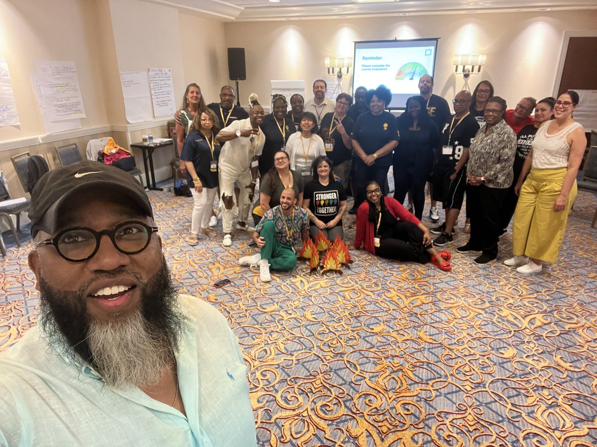 MoreDaily's tweet photo. And just like that 🫰…. A Week long training has come to a close! 
.
No Disappointments here! I came in as ☝🏾 and am leaving with with Village FULL of knowledge, resources, experience and connections! 
.
I am EXCITED to see what this team can do individually and collectively! 
. https://t.co/zDoKHoBUpw