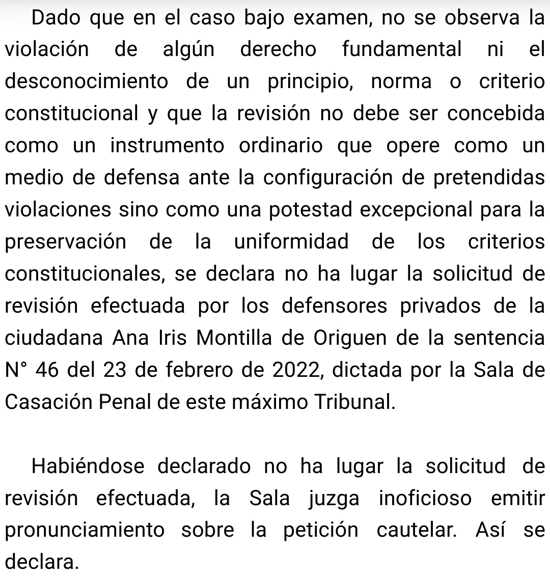 Sentencia N° 0364 del 28/04/2023 Sala Constitucional <a href="/TSJ_Venezuela/">TSJ Venezuela</a> La ponderación de si los hechos imputados revisten o no carácter penal, forma parte de la interpretación del Derecho aplicable por parte del juez penal como juez natural a la controversia
historico.tsj.gob.ve/decisiones/sco…