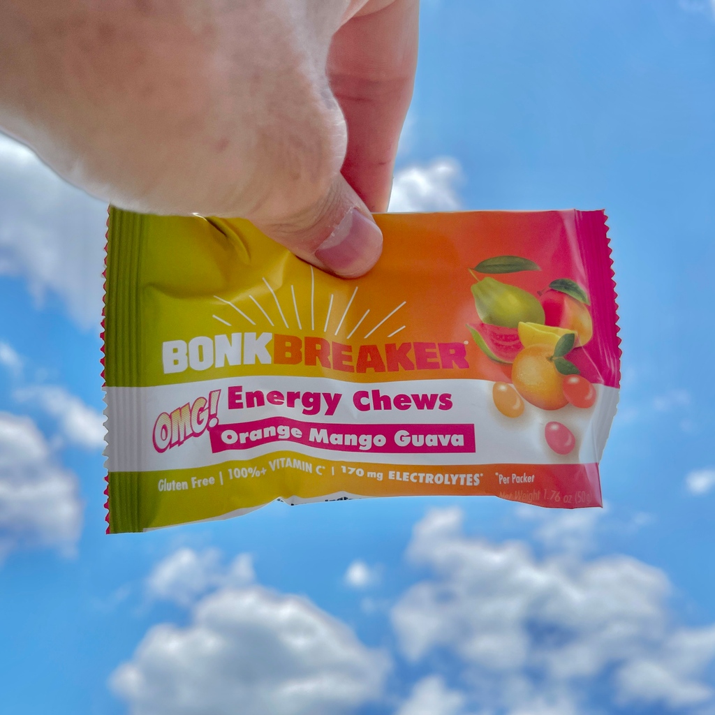Introducing OMG Energy Chews! 🍊🥭🌴 Short for Orange-Mango-Guava, this new variety flavor takes you on a tropical vacation with each bite!

l8r.it/VMFk