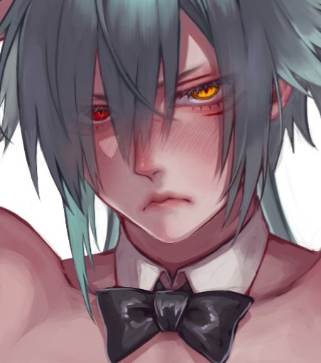 こっそり大遅刻バニーの日らくがき。逆バニー差分つき。胸の傷は描くか悩んでとりあえずやめたよね… 