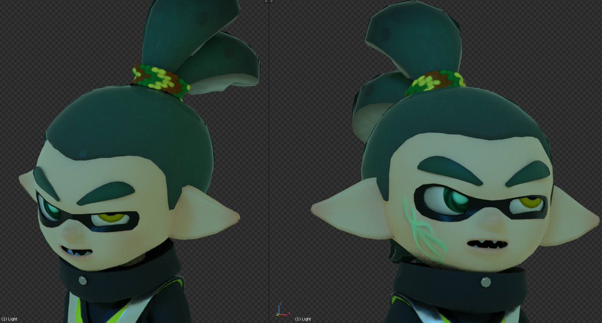 splatoon2au's tweet photo. old screenshot of parasite agent 3 (form 0) in 3d

only his left eye is more active while the other half is not (agent 3's eye)

#splatoon #splatoon2 #splatoon3 #splatoonart #splatoonblender #blender3d https://t.co/YWnDapTMEp