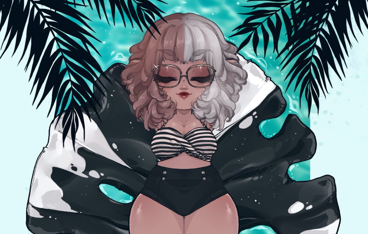 「"Something Summery n' Spooky this way co」|☾ WITCH ☾のイラスト