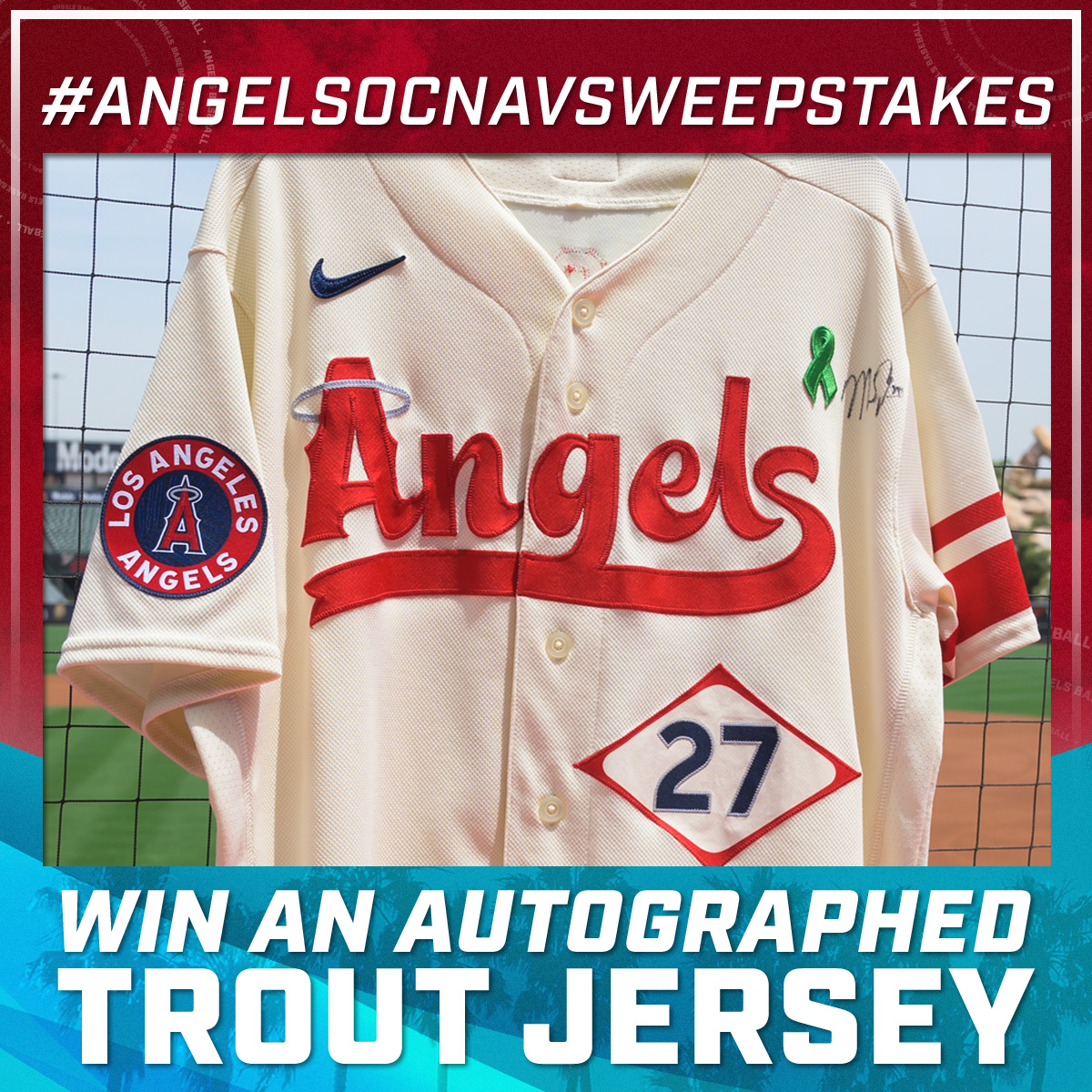 Los Angeles Angels on X: 🚨Sweepstakes ends tomorrow🚨 Enter the  #AngelsOCNavSweepstakes before 11:59pm PT on 9/8 for your chance to win an  autographed Trout jersey! See below for details. / X